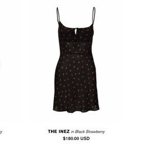 THE INEZ in Black Strawberry
